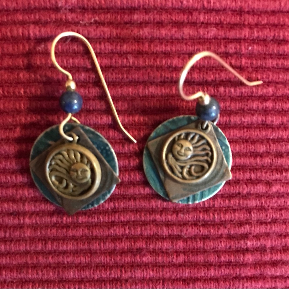 Vintage Silver Forest earrings
